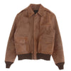 Buzz Rickson's バズリクソンズ M83181 実名復刻 A-2 J.A Dubow w535 A.C.27798 ミリタリー レザー フライト ジャケット ブラウン系 38【中古】
