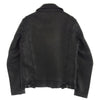 ADDICT CLOTHES アディクトクローズ AD-03D × Deus Ex Machina シープレザー ライダース ジャケット 羊革 ブラック系 36【中古】