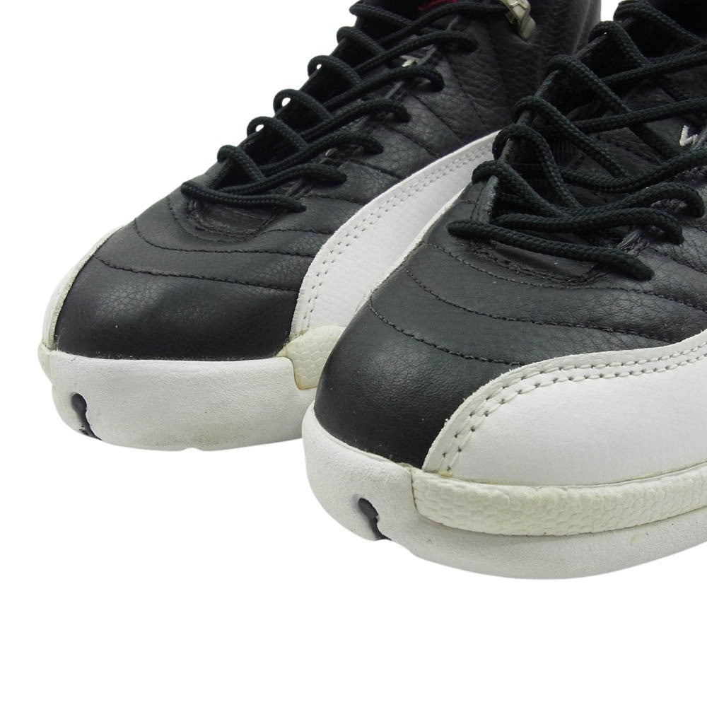 NIKE ナイキ 136001-061 観賞用 1996年製 AIR JORDAN 12 PLAY OFFS エアジョーダン 12 プレイオフ ハイカット スニーカー ブラック系 ホワイト系 26.5cm【中古】