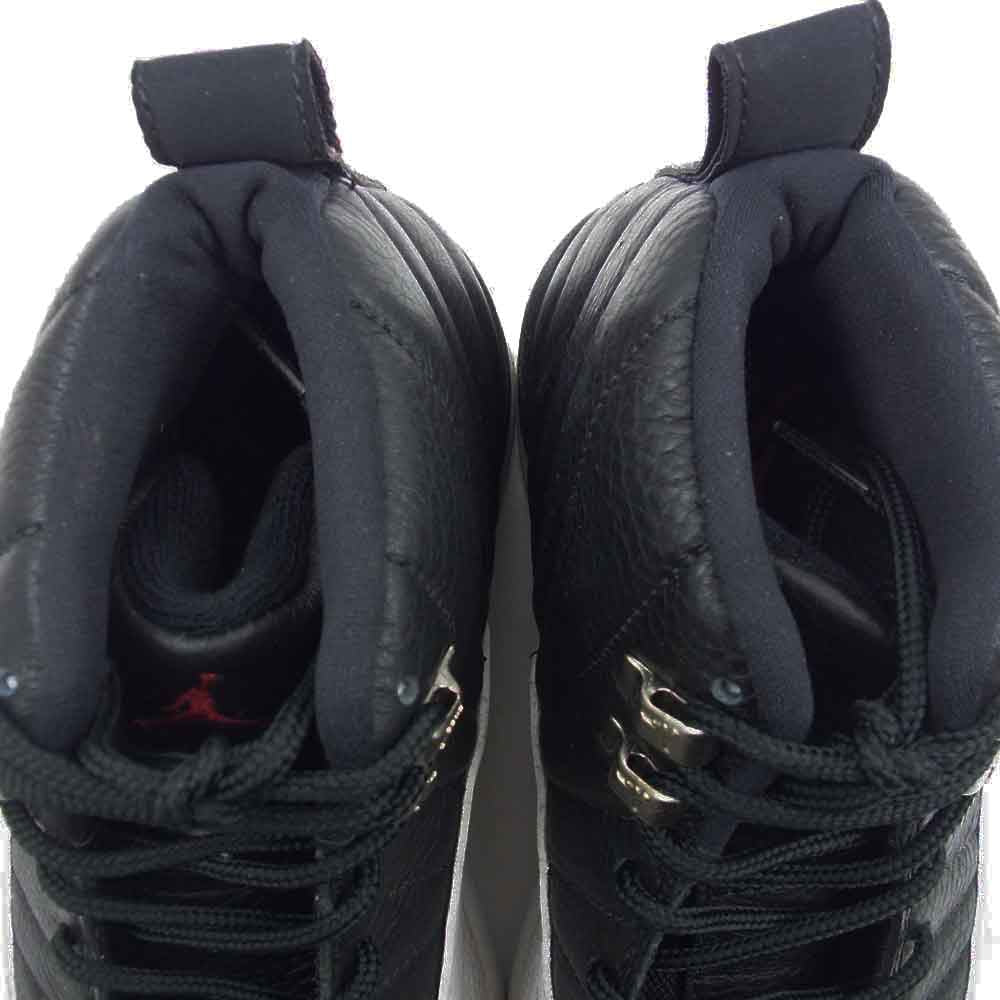 NIKE ナイキ 136001-061 観賞用 1996年製 AIR JORDAN 12 PLAY OFFS エアジョーダン 12 プレイオフ ハイカット スニーカー ブラック系 ホワイト系 26.5cm【中古】