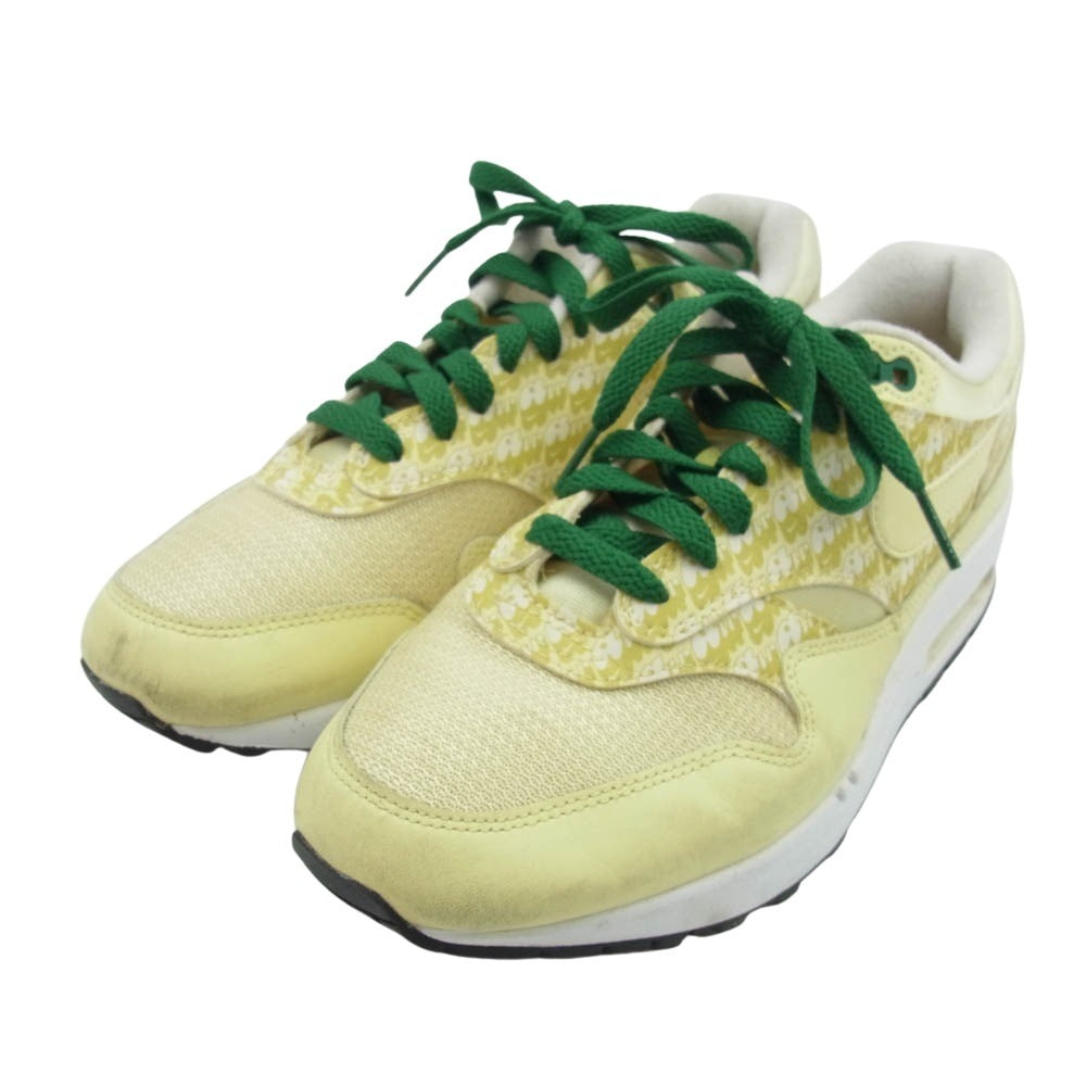 NIKE ナイキ CJ0609-700 AIR MAX 1 LEMONADE エアマックス レモネード ローカット スニーカー イエロー系 25.5cm【中古】