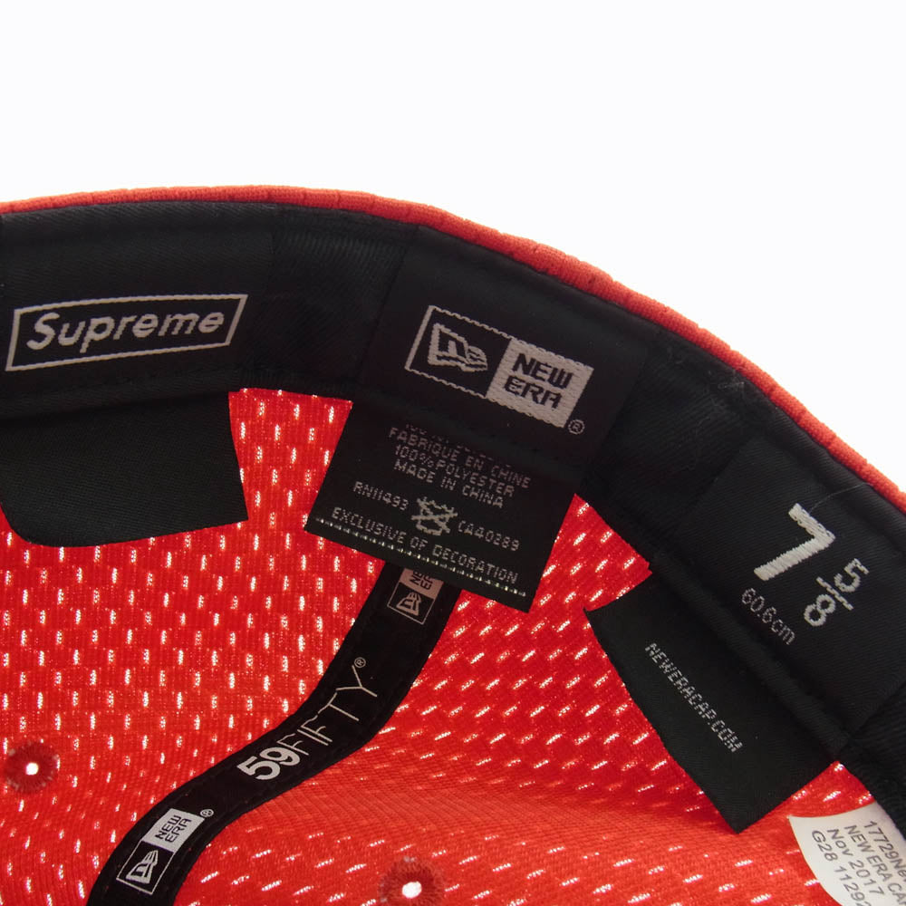Supreme シュプリーム 18SS Mesh Box Logo Cap メッシュ