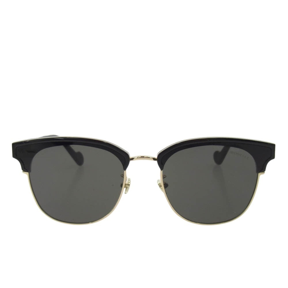 MONCLER モンクレール ML0112-K コンビフレーム サングラス ブラック系 62□18 145【中古】