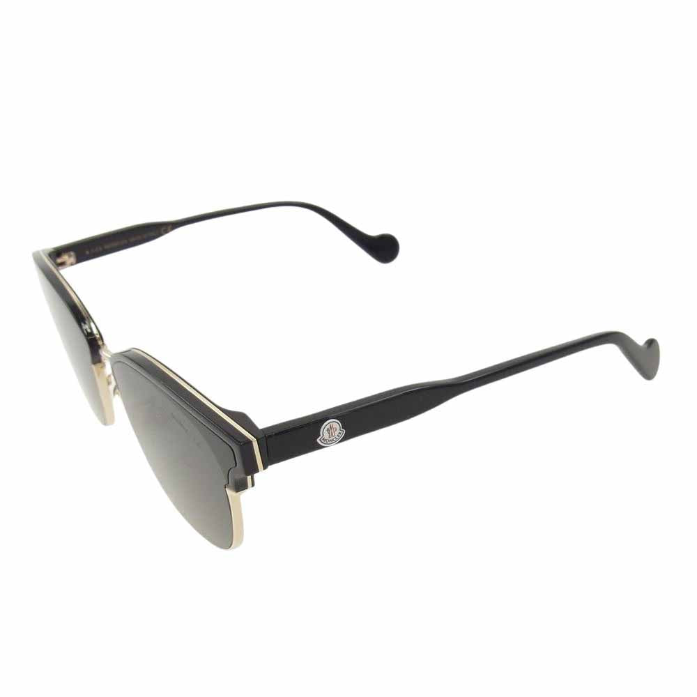 MONCLER モンクレール ML0112-K コンビフレーム サングラス ブラック系 62□18 145【中古】