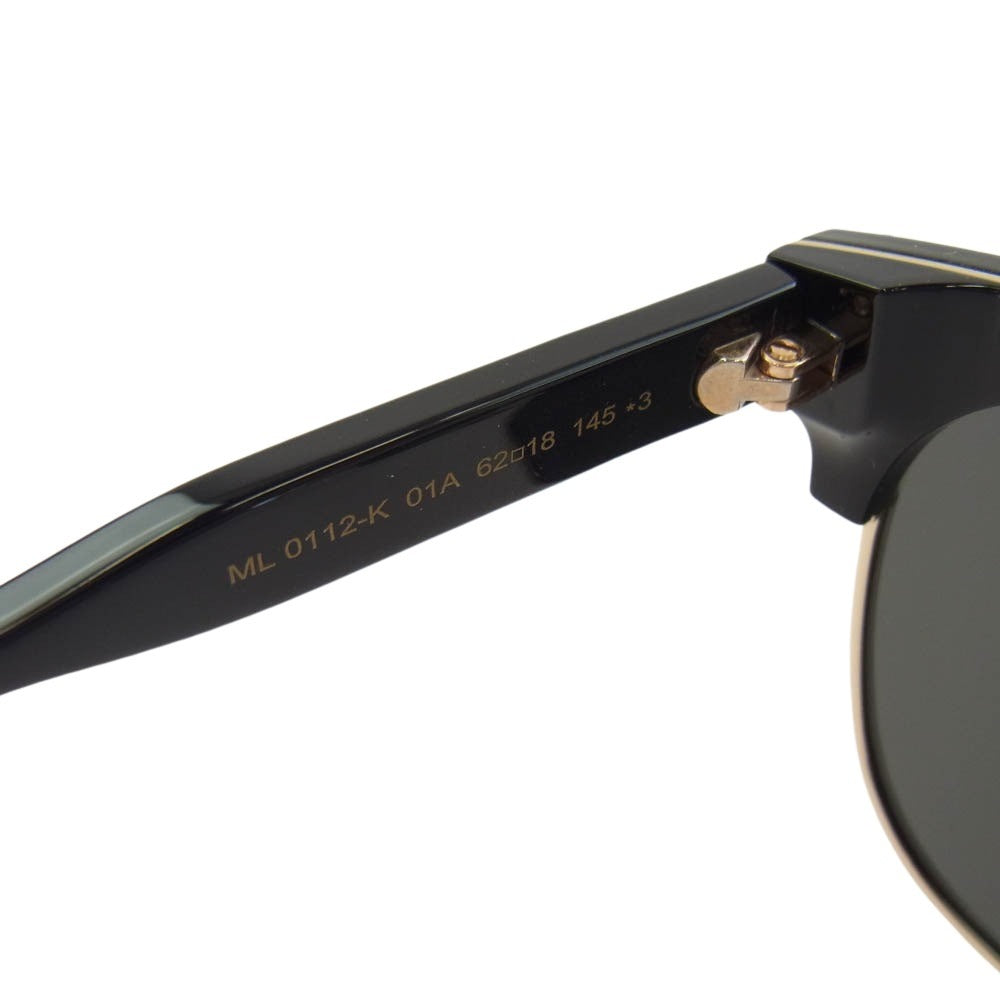 MONCLER モンクレール ML0112-K コンビフレーム サングラス ブラック系 62□18 145【中古】