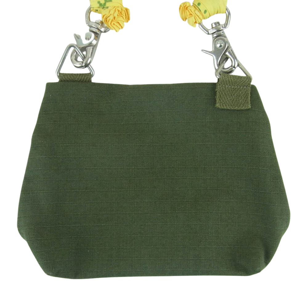 PORTER CLASSIC ポータークラシック OHARIKO MAFIA MILITARY MINI SHOULDER BAG ミリタリー ミニ ショルダー バッグ グリーン系 イエロー系【中古】