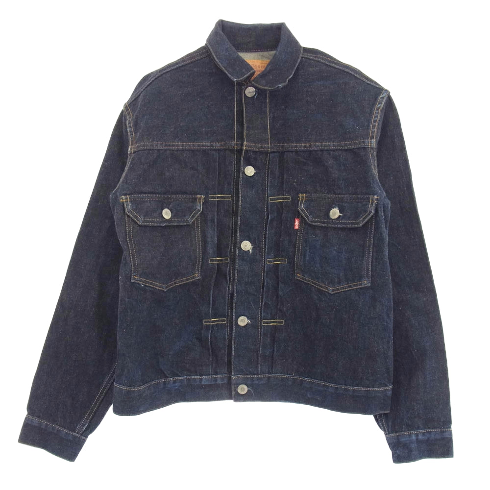 Levi's リーバイス 70502-0003 507XX 2ndタイプ 復刻 デニム ジャケット インディゴブルー系 40【中古】