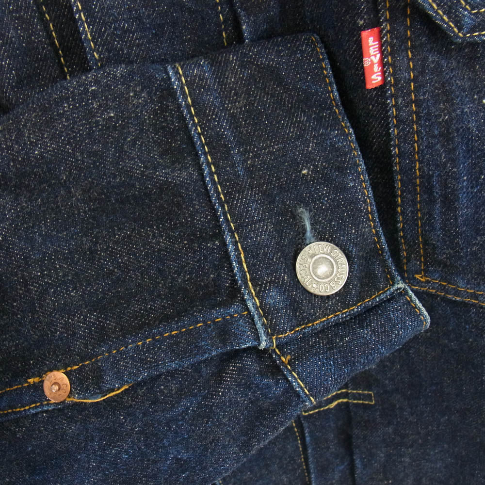 Levi's リーバイス 70502-0003 507XX 2ndタイプ 復刻 デニム ジャケット インディゴブルー系 40【中古】