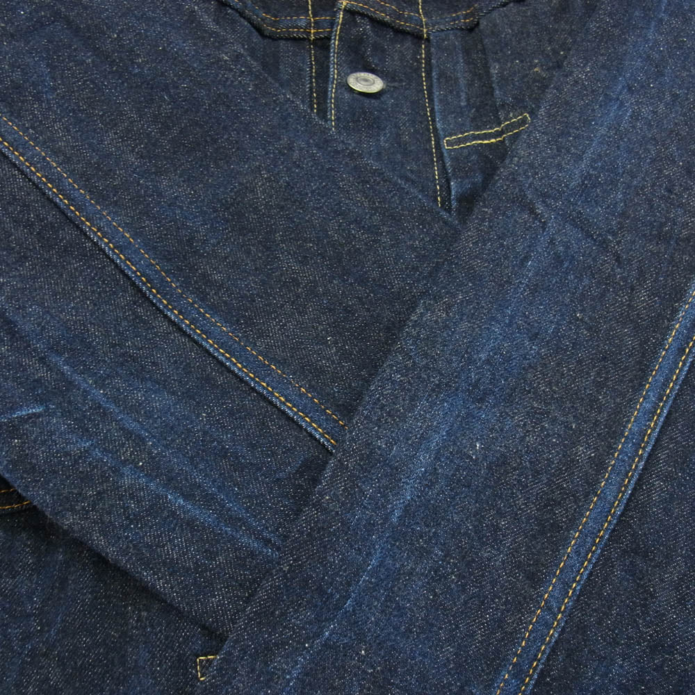 Levi's リーバイス 70502-0003 507XX 2ndタイプ 復刻 デニム ジャケット インディゴブルー系 40【中古】