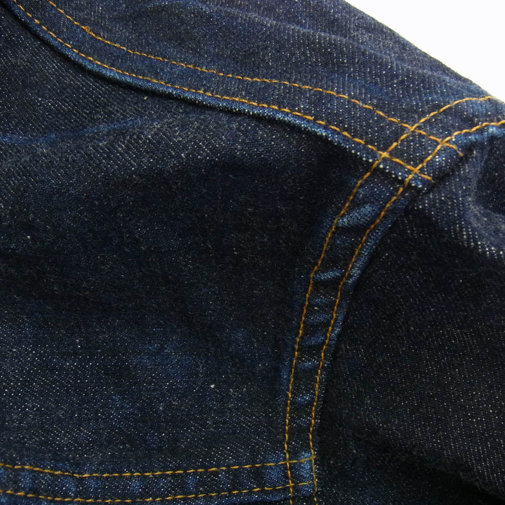 Levi's リーバイス 70502-0003 507XX 2ndタイプ 復刻 デニム ジャケット インディゴブルー系 40【中古】