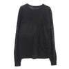 CHROME HEARTS クロムハーツ（原本無） NECK LOGO TEE ネックロゴ ロングスリーブ 長袖 Tシャツ カットソー ブラック系 XL【中古】
