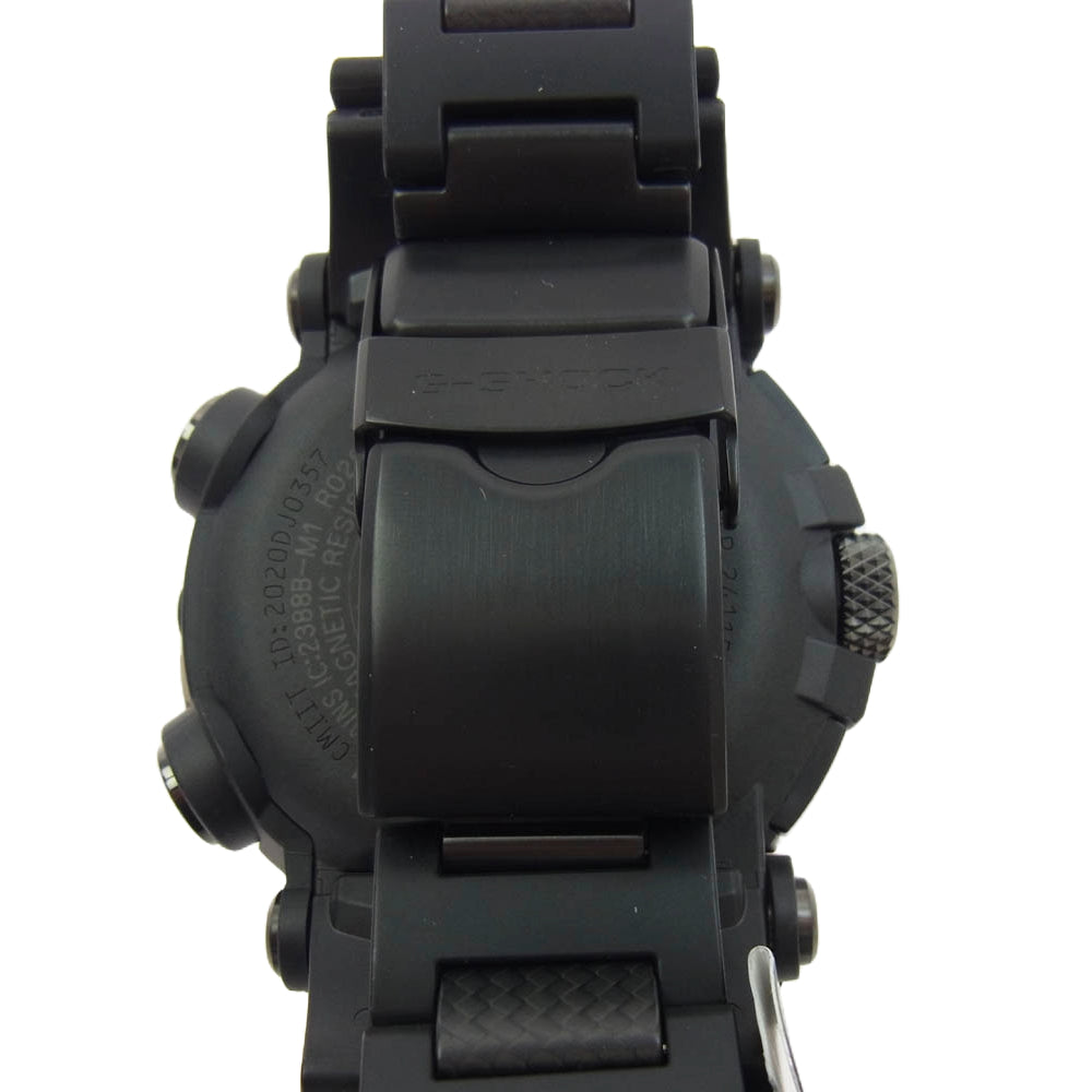 CASIO G-SHOCK カシオ ジーショック GWF-A1000XC-1AJF MASTER OF G - SEA フロッグマン アナログ 電波ソーラー 腕時計 Bluetooth ブラック系【中古】