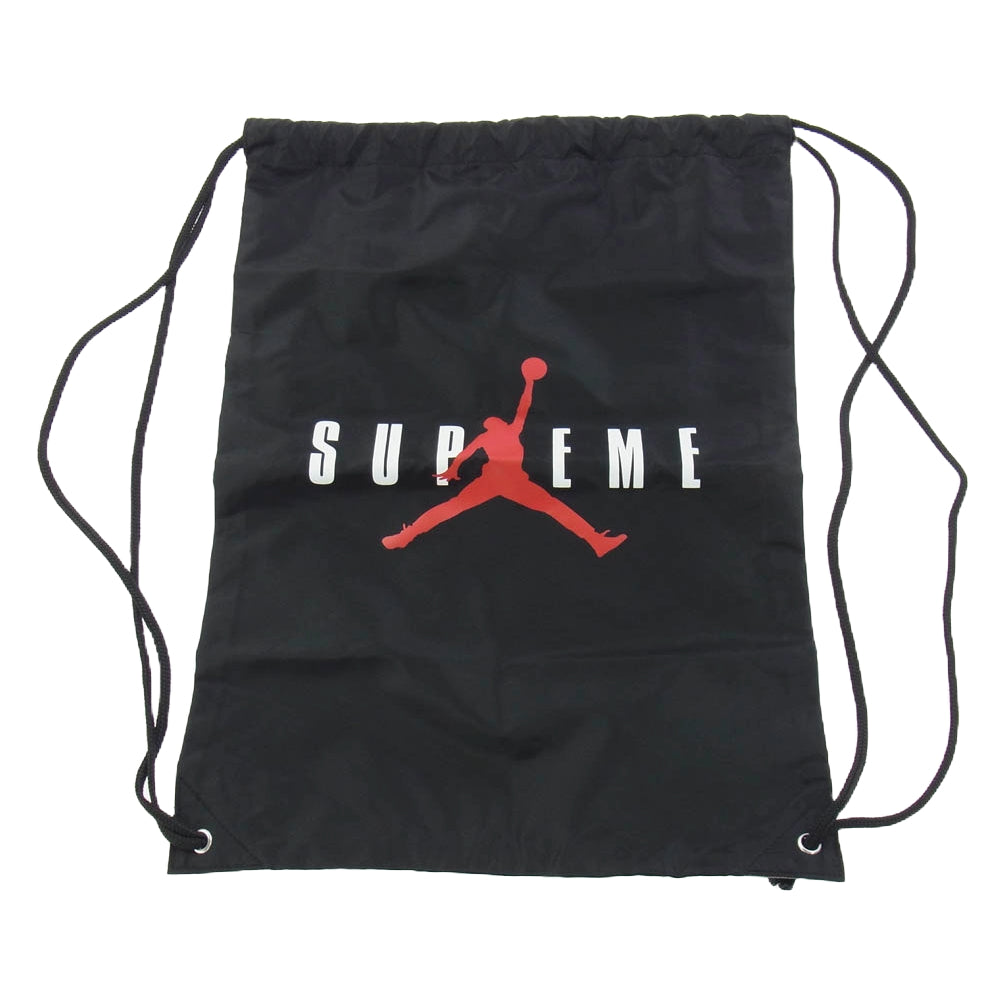 Supreme シュプリーム 24AW × Jordan Drawstring Bag ジョーダン ドローストリング バッグ ブラック系【極上美品】【中古】