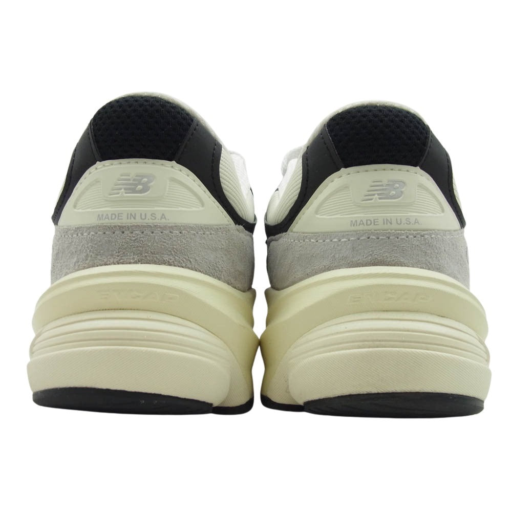 NEW BALANCE ニューバランス U990TG6 Made In USA 990v6 ローカット スニーカー ブラック系 ホワイト系 27.0cm【極上美品】【中古】