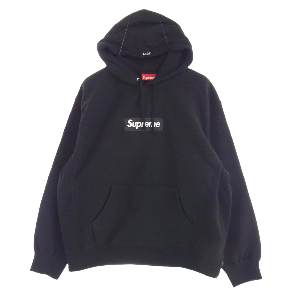 Supreme シュプリーム 24AW Box Logo Hooded ボックス ロゴ スウェット パーカー ブラック系 L【極上美品】【中古】