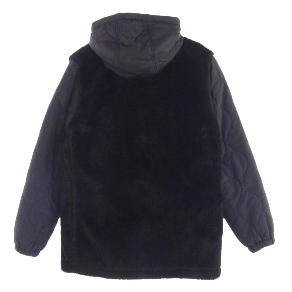 NEIGHBORHOOD ネイバーフッド 18AW 182TSNH-JKM02 MIL-ESKIMO EN-JKT エスキモー フリース ナイロン キルト 切替 ジャケット ブラック系 M【中古】