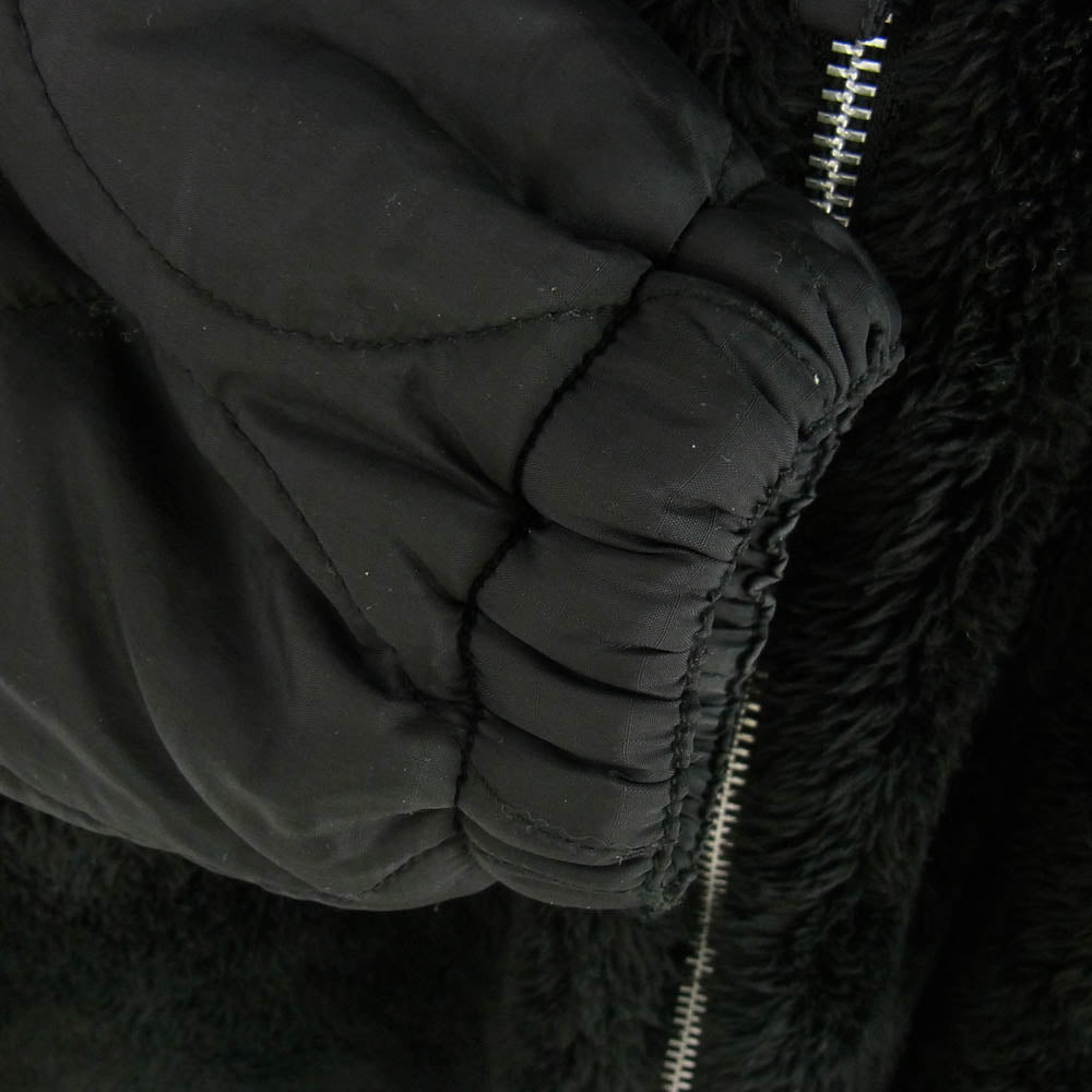NEIGHBORHOOD ネイバーフッド 18AW 182TSNH-JKM02 MIL-ESKIMO EN-JKT エスキモー フリース ナイロン キルト 切替 ジャケット ブラック系 M【中古】