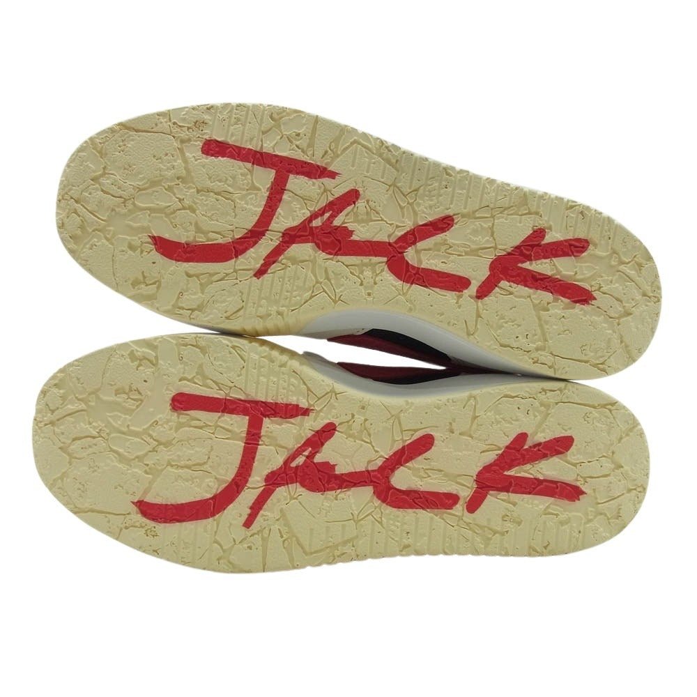 NIKE ナイキ FZ8117-101 ×Travis Scott Jordan Jumpman Jack TR University Red イキ ジョーダン ジャンプマンジャック スニーカー ブラック系 ホワイト系 26cm【新古品】【未使用】【中古】