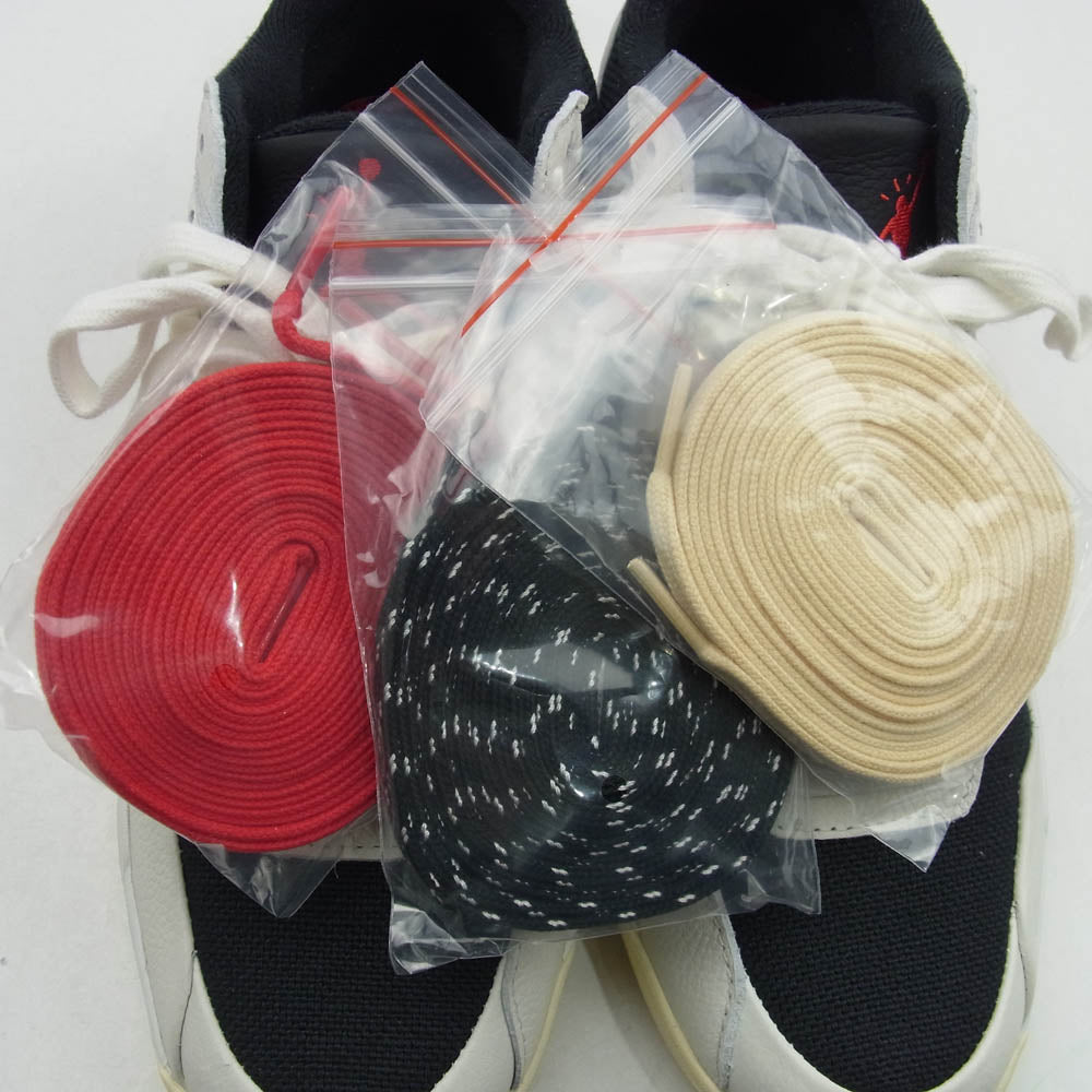 NIKE ナイキ FZ8117-101 ×Travis Scott Jordan Jumpman Jack TR University Red イキ ジョーダン ジャンプマンジャック スニーカー ブラック系 ホワイト系 26cm【新古品】【未使用】【中古】