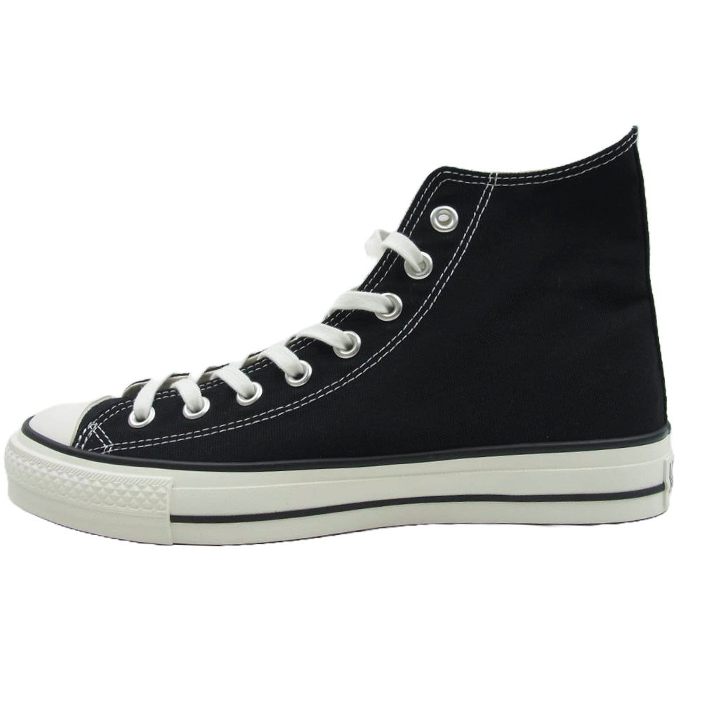CONVERSE コンバース 日本製 CANVAS ALL STAR J HI キャンバス オールスター ハイカット スニーカー ブラック系 26.5cm【新古品】【未使用】【中古】