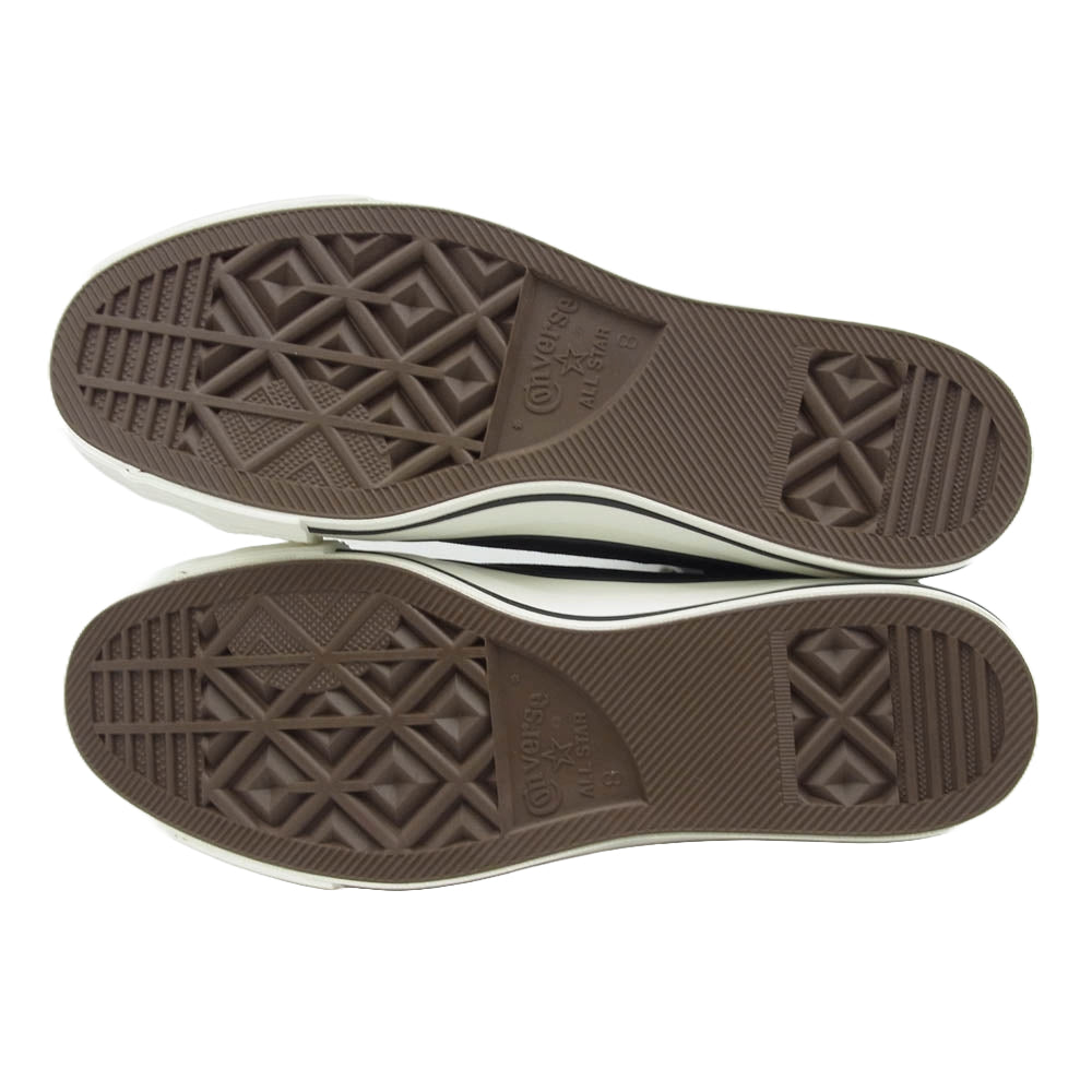 CONVERSE コンバース 日本製 CANVAS ALL STAR J HI キャンバス オールスター ハイカット スニーカー ブラック系 26.5cm【新古品】【未使用】【中古】