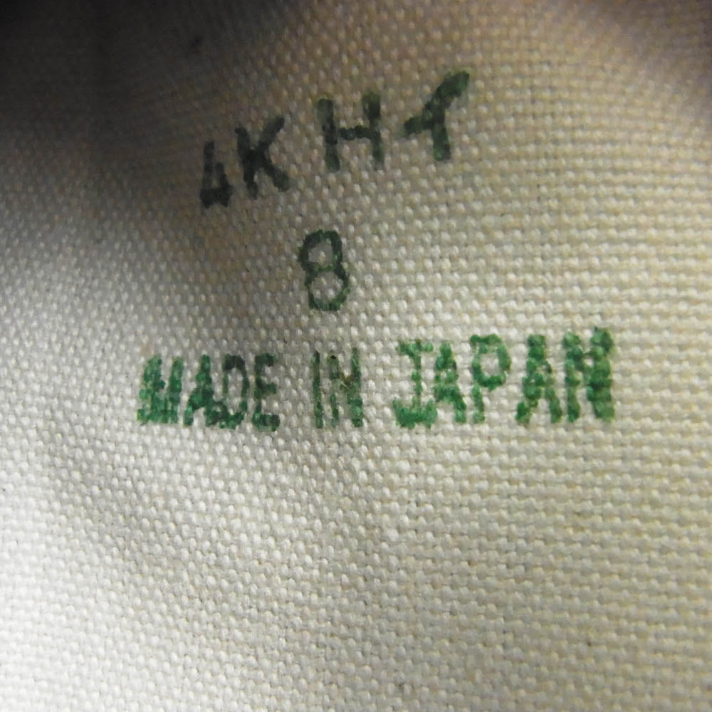 CONVERSE コンバース 日本製 CANVAS ALL STAR J HI キャンバス オールスター ハイカット スニーカー ブラック系 26.5cm【新古品】【未使用】【中古】