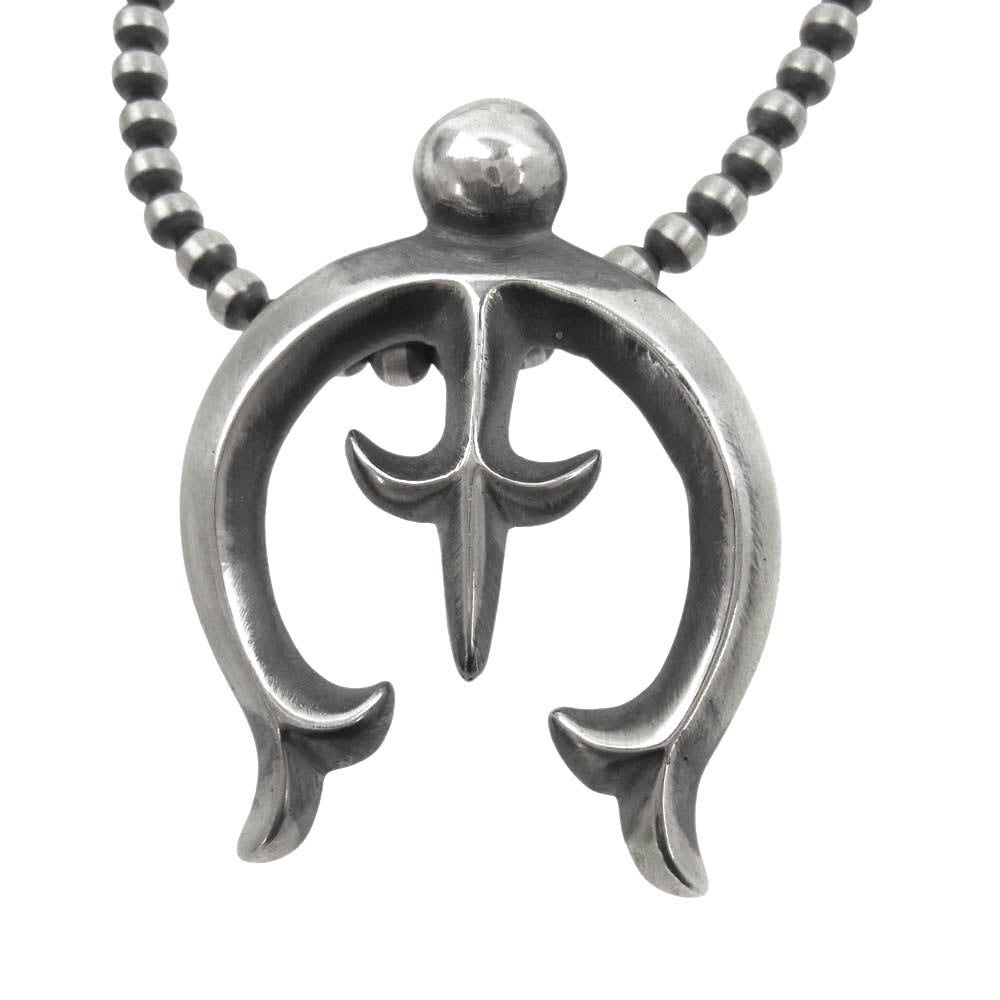 ナバホ族 HarrisonBitsue ハリソンビソイ ナジャ ネックレス シルバー系【中古】