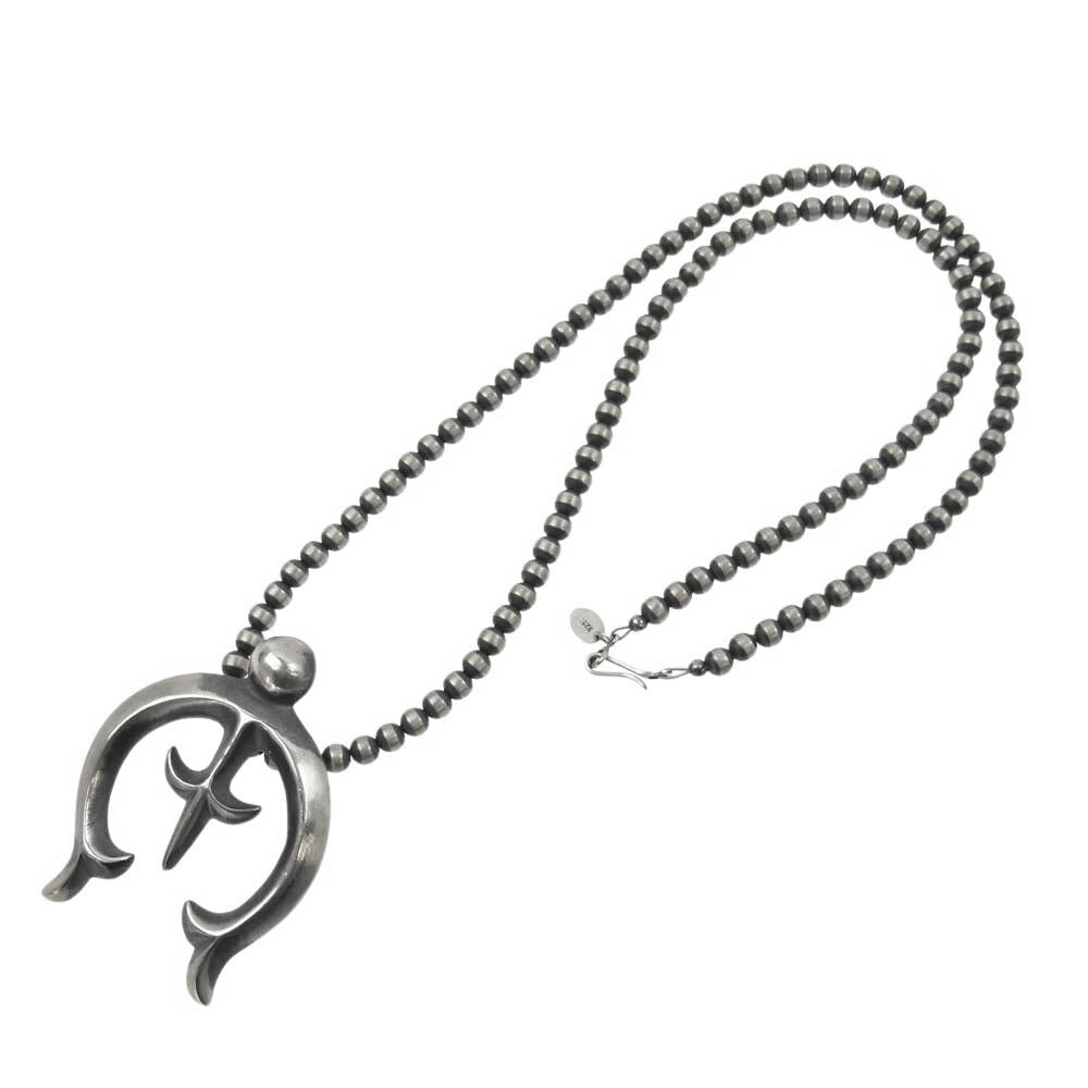 ナバホ族 HarrisonBitsue ハリソンビソイ ナジャ ネックレス シルバー系【中古】