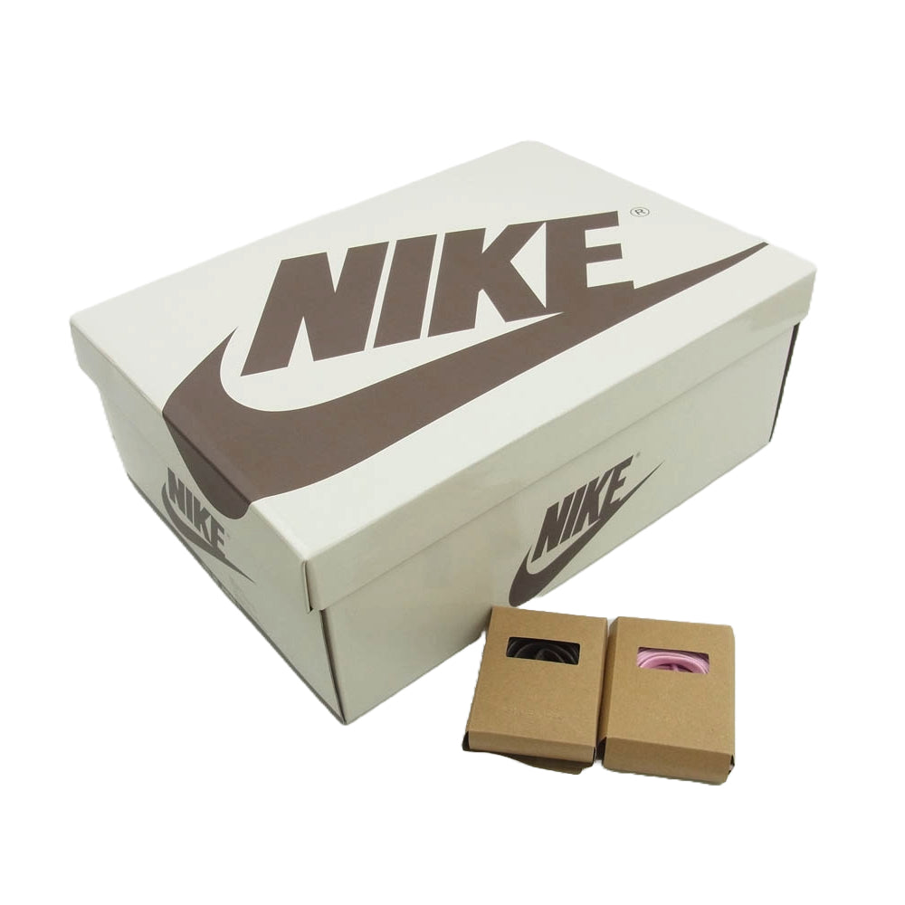 NIKE ナイキ DM7866-202 フェイクバスター鑑定済 × Travis Scott Air Jordan 1 Low OG SP Velvet Brown and Dark Mocha トラヴィススコット エアジョーダン1 ロー OG S スニーカー ダークブラウン系 27cm【新古品】【未使用】【中古】