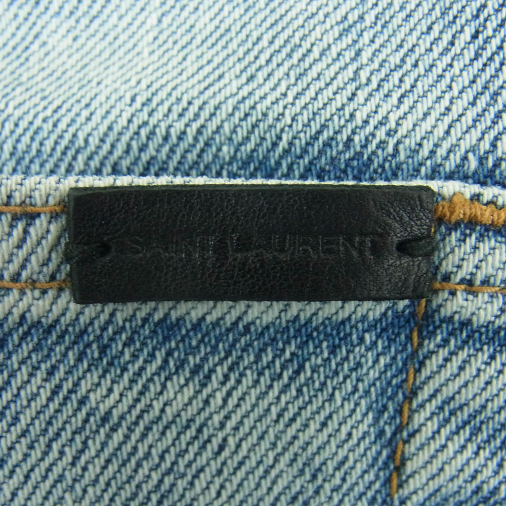 SAINT LAURENT サンローラン 527389 YJ507 クラッシュ加工 スキニー