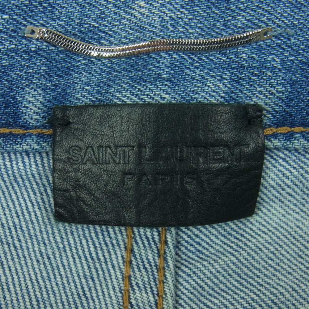 SAINT LAURENT サンローラン 527389 YJ507 クラッシュ加工 スキニー