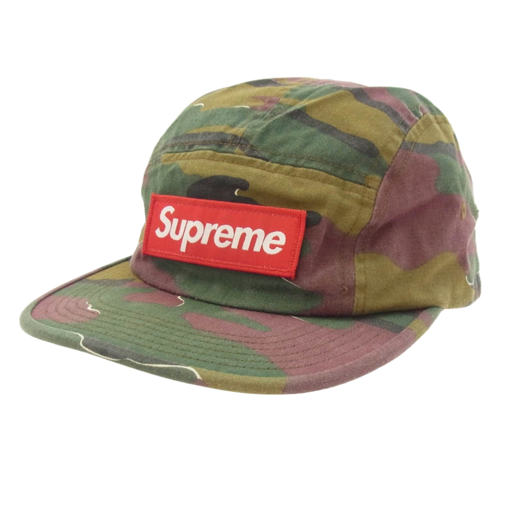 Supreme シュプリーム 18SS Military Camp Cap ミリタリー キャンプ カモ  キャップ マルチカラー系【中古】