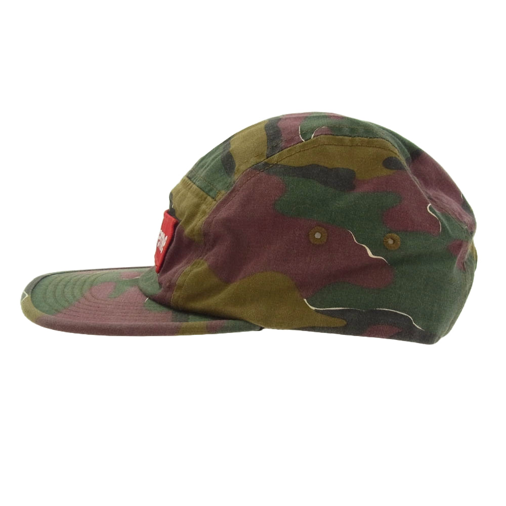 Supreme シュプリーム 18SS Military Camp Cap ミリタリー キャンプ カモ  キャップ マルチカラー系【中古】