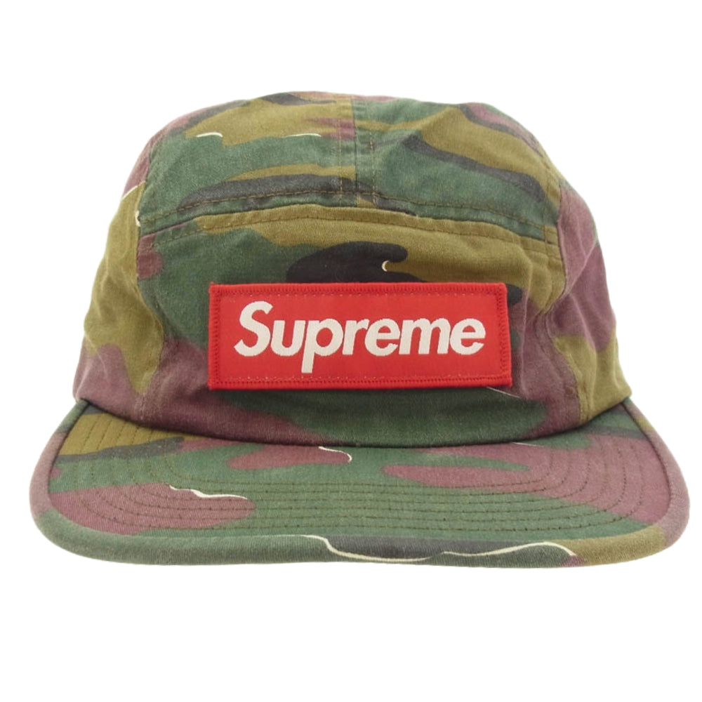 Supreme シュプリーム 18SS Military Camp Cap ミリタリー キャンプ カモ  キャップ マルチカラー系【中古】