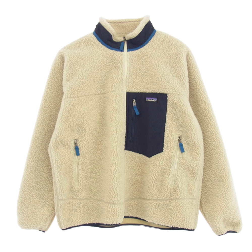 patagonia パタゴニア 18AW 23056 CLASSIC RETRO-X JACKET クラシック レトロX フリース ジャケット ホワイト系 XL【中古】