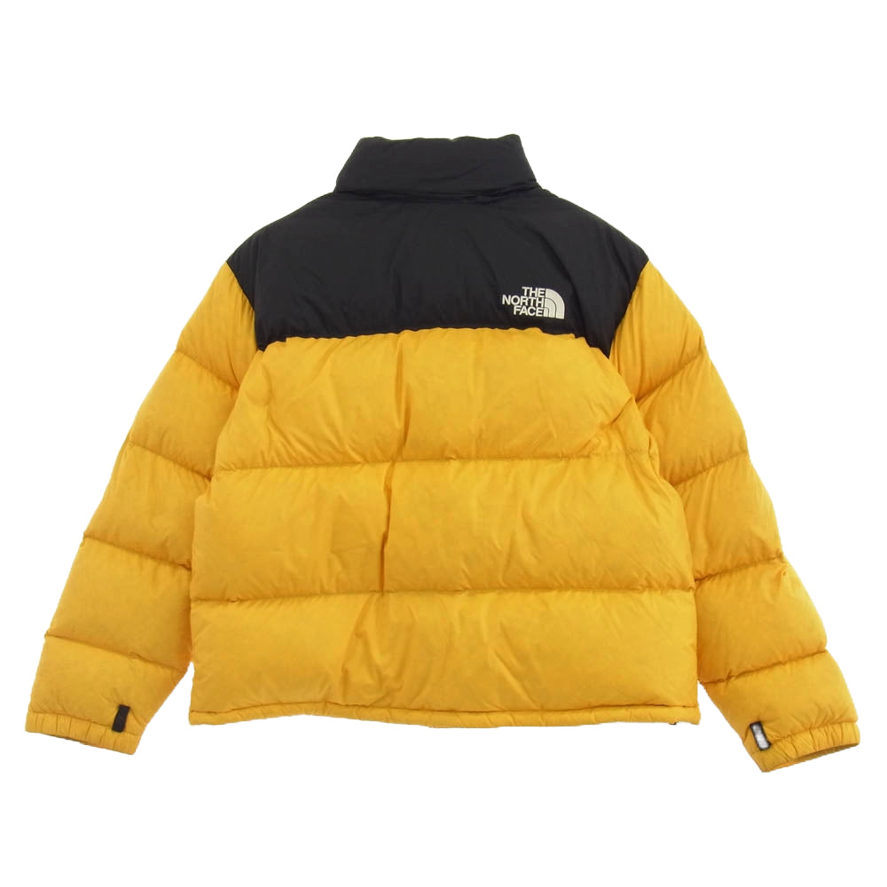 THE NORTH FACE ノースフェイス NF0A3C8D 1996 Retro Nuptse Jacket レトロ ヌプシ ジャケット ブラック系 イエロー系 XL【中古】