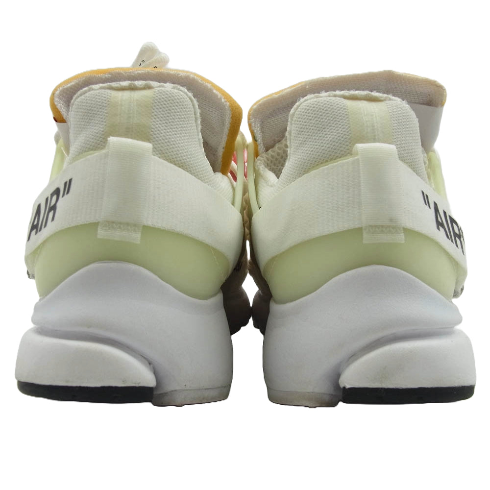 NIKE ナイキ AA3830-100 × Off-White Air Presto オフホワイト エア プレスト ローカット スニーカー ホワイト系 28cm【中古】