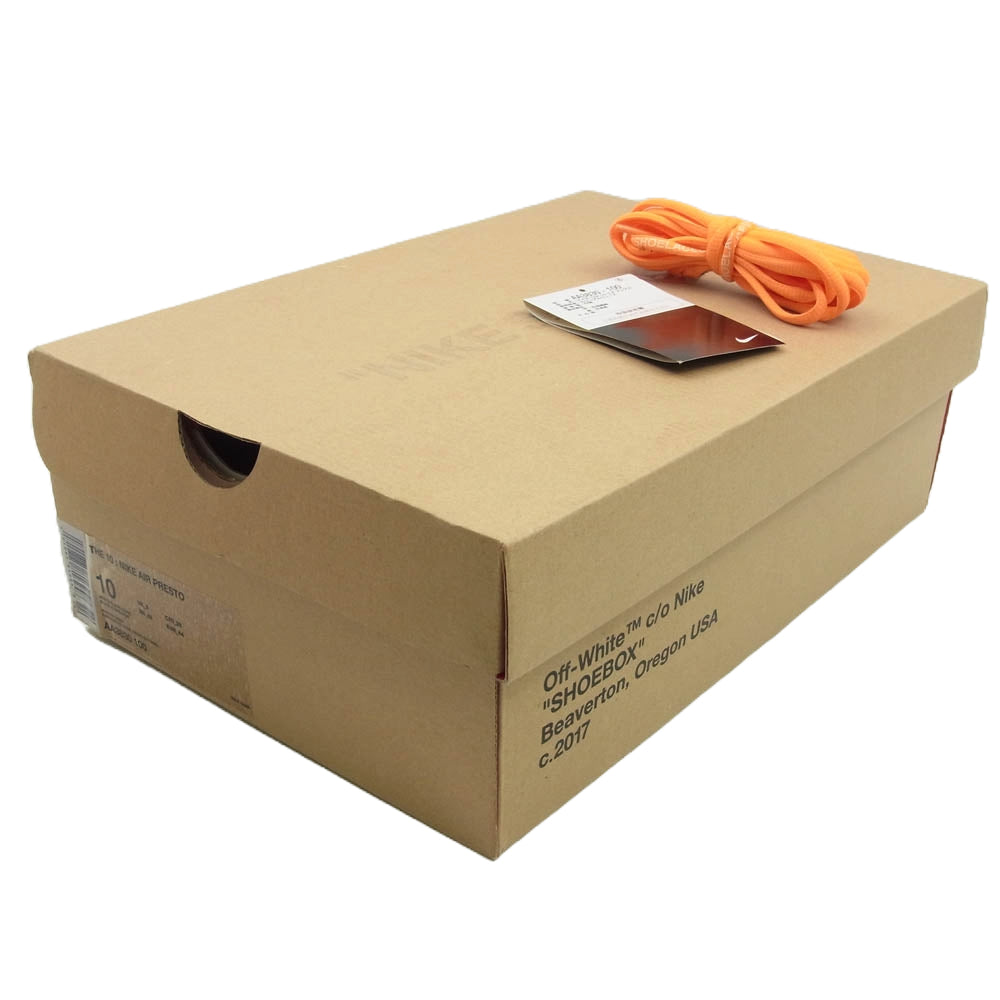 NIKE ナイキ AA3830-100 × Off-White Air Presto オフホワイト エア プレスト ローカット スニーカー ホワイト系 28cm【中古】