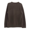 MAISON MARGIELA メゾンマルジェラ 22AW S52GU0171 S25537 ナンバーロゴパッチ クルーネック オーバーサイズ スウェット ブラウン系 S【中古】