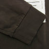 MAISON MARGIELA メゾンマルジェラ 22AW S52GU0171 S25537 ナンバーロゴパッチ クルーネック オーバーサイズ スウェット ブラウン系 S【中古】