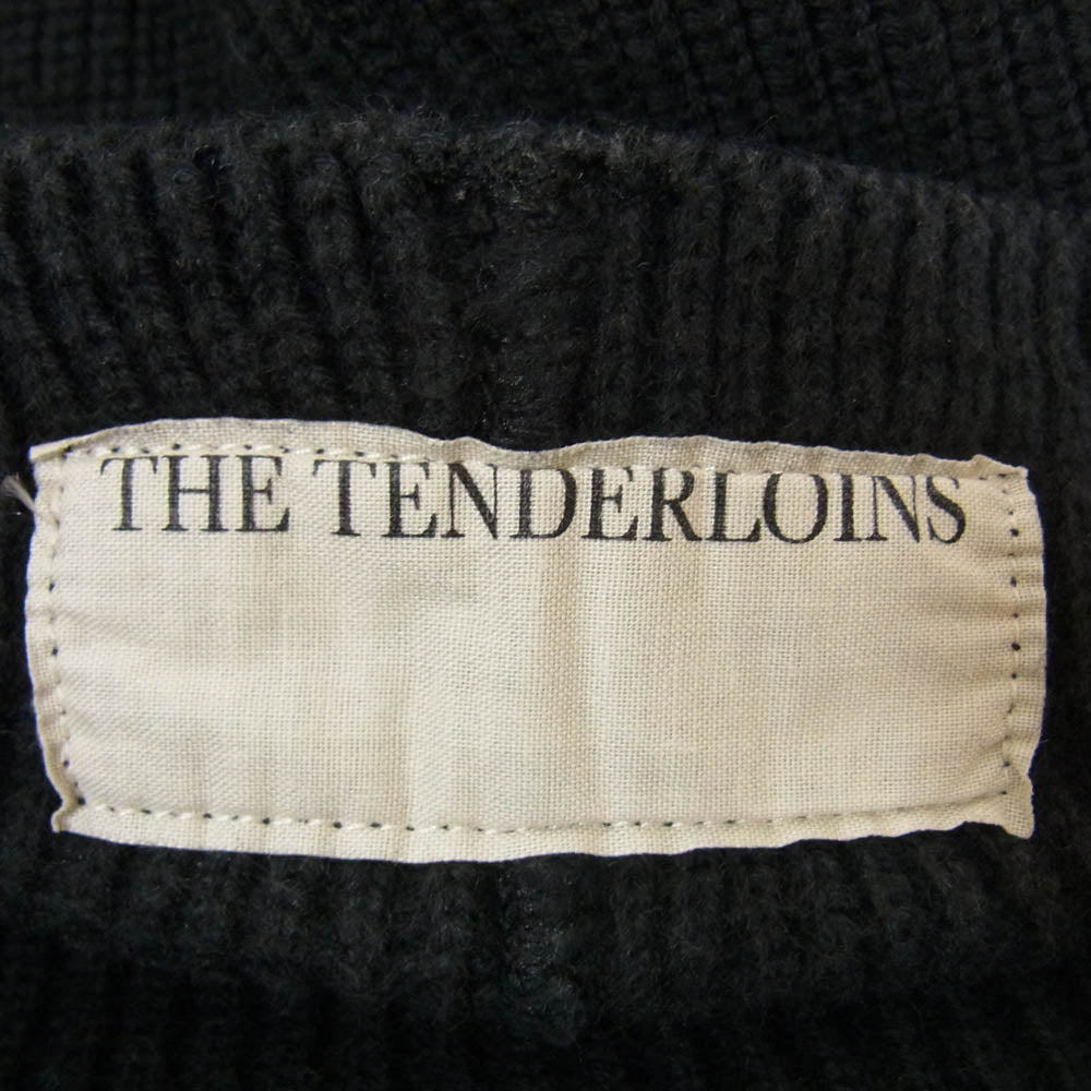 TENDERLOIN テンダーロイン T-BEANIE COTTON ビーニー ニット キャップ ブラック ブラック系 ONE SIZE【中古】