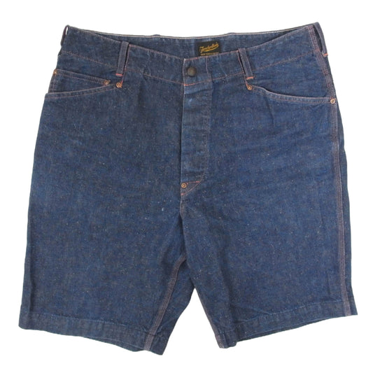 TENDERLOIN テンダーロイン T-PAINTER SHORTS ペインター ショート デニ ムパンツ ボタンフライ インディゴブルー系 S【中古】
