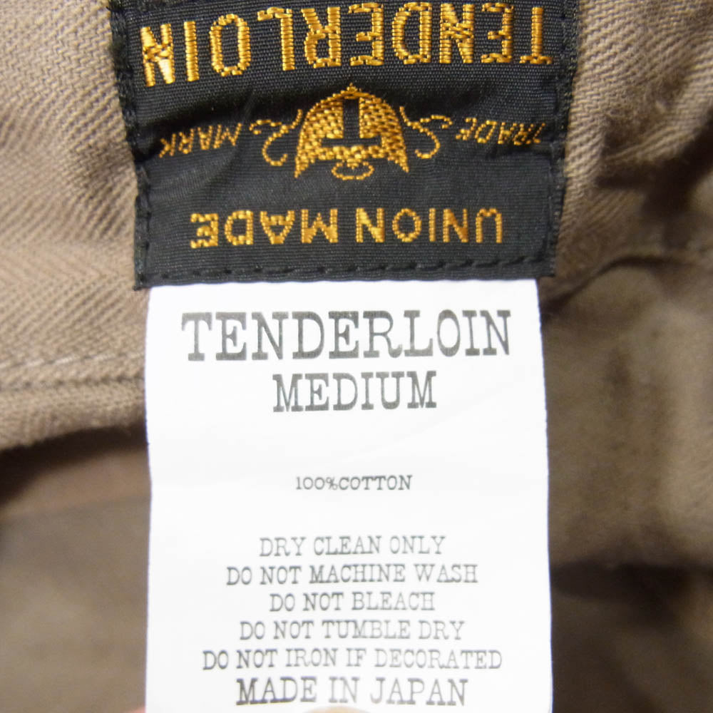 TENDERLOIN テンダーロイン T-JUNGLE HAT ジャングル ハット バケット ハット ベージュ カーキ系 M【中古】