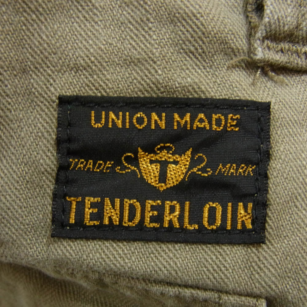 TENDERLOIN テンダーロイン T-ARMY PNT アーミー パンツ ベイカー パンツ カーキ系 S【中古】