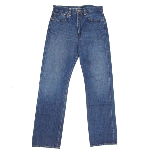 TENDERLOIN テンダーロイン T-RIDERS C TALON ジップ ジッパーフライ セルビッチ 赤耳 デニム パンツ インディゴブルー系 32【中古】