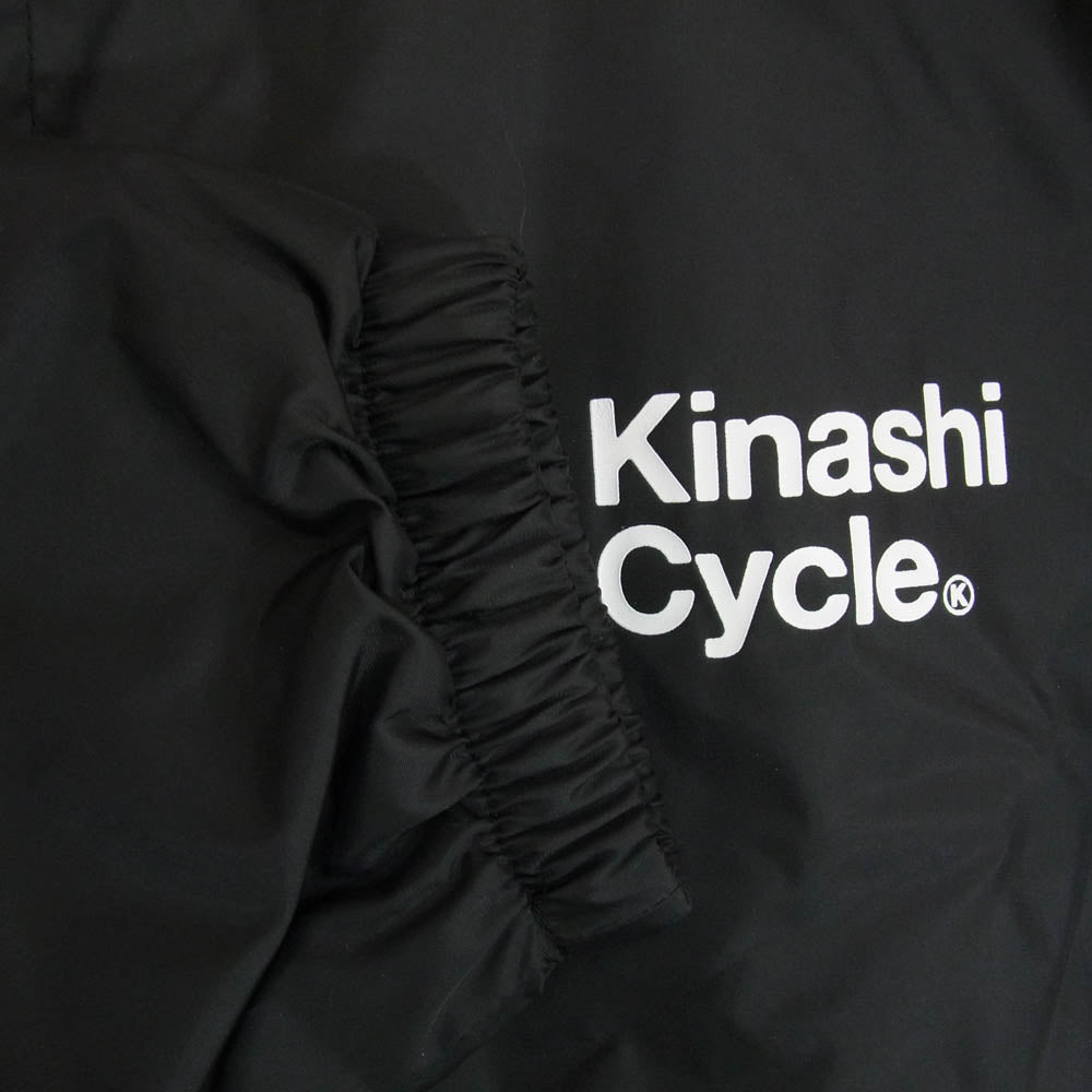 木梨サイクル コーチ ジャケット ブルゾン ブラック系 XL【美品】【中古】