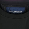DESCENDANT ディセンダント 24SS 241ATDS-STM01S GLM SS プリント 半袖 Tシャツ ブラック系 3【新古品】【未使用】【中古】