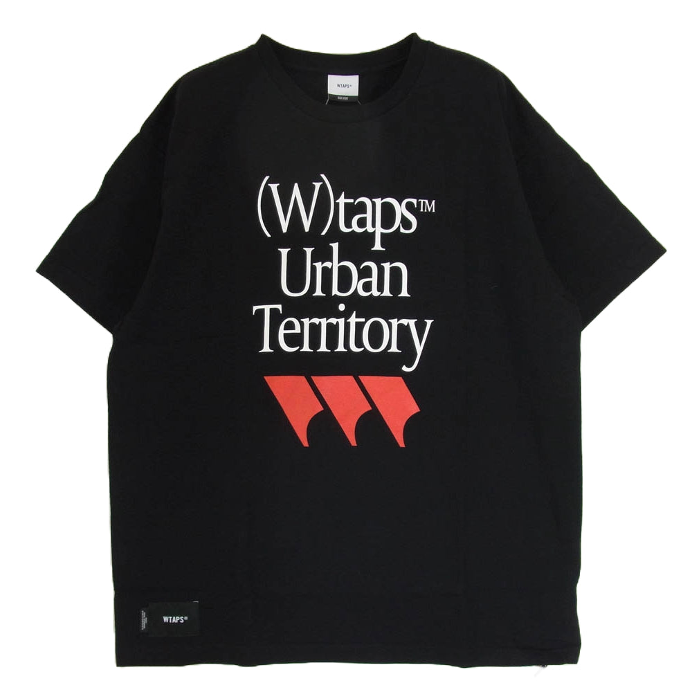 WTAPS ダブルタップス 23SS 231ATDT-STM04S SNEAK COLLECTION プリント 半袖 Tシャツ ブラック系 X02【美品】【中古】