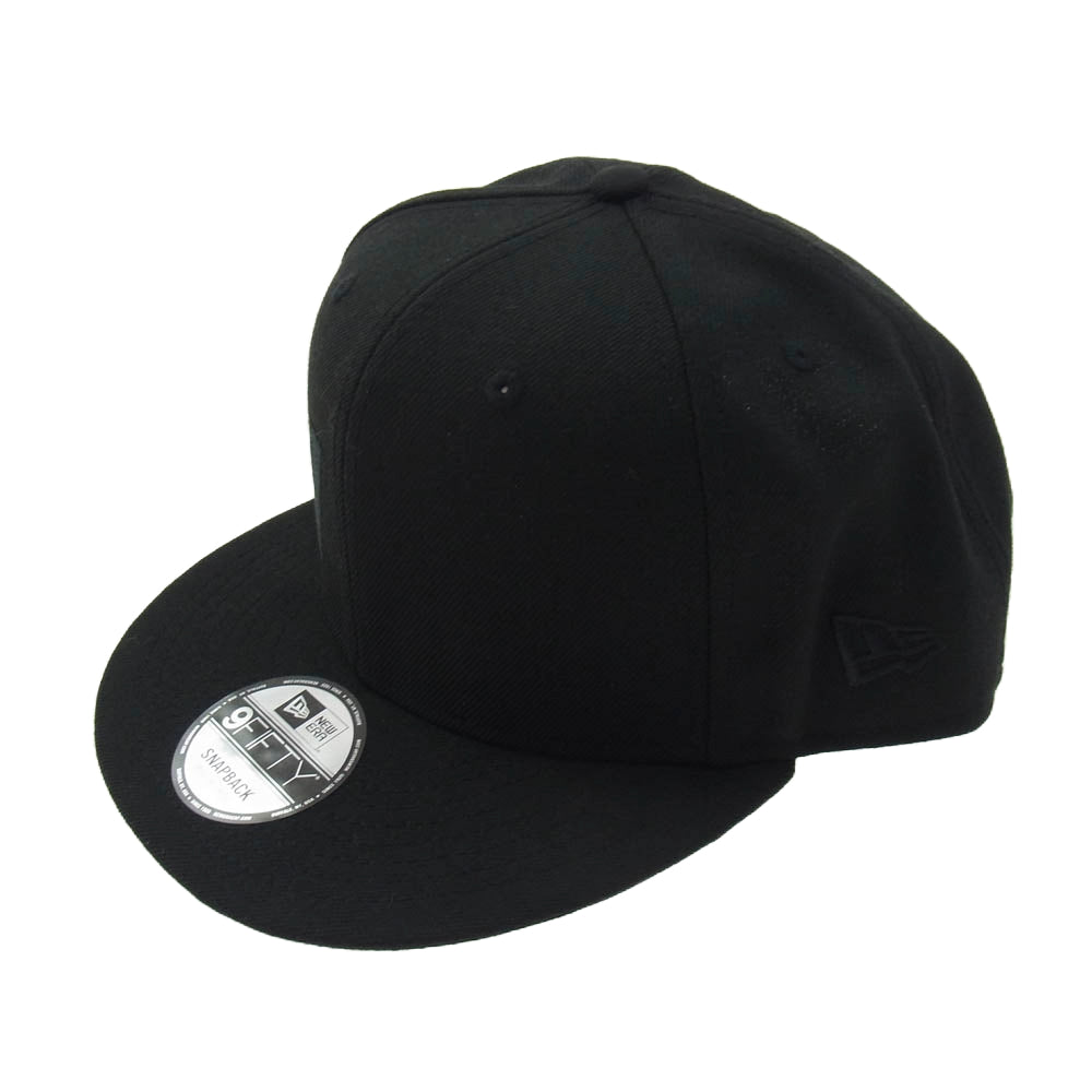 F.C.R.B. エフシーアールビー 23AW FCRB-232092 × NEW ERA 9FIFTY SNAP BACK CAP ニューエラ スナップバック ロゴ キャップ 帽子 ブラック系【中古】