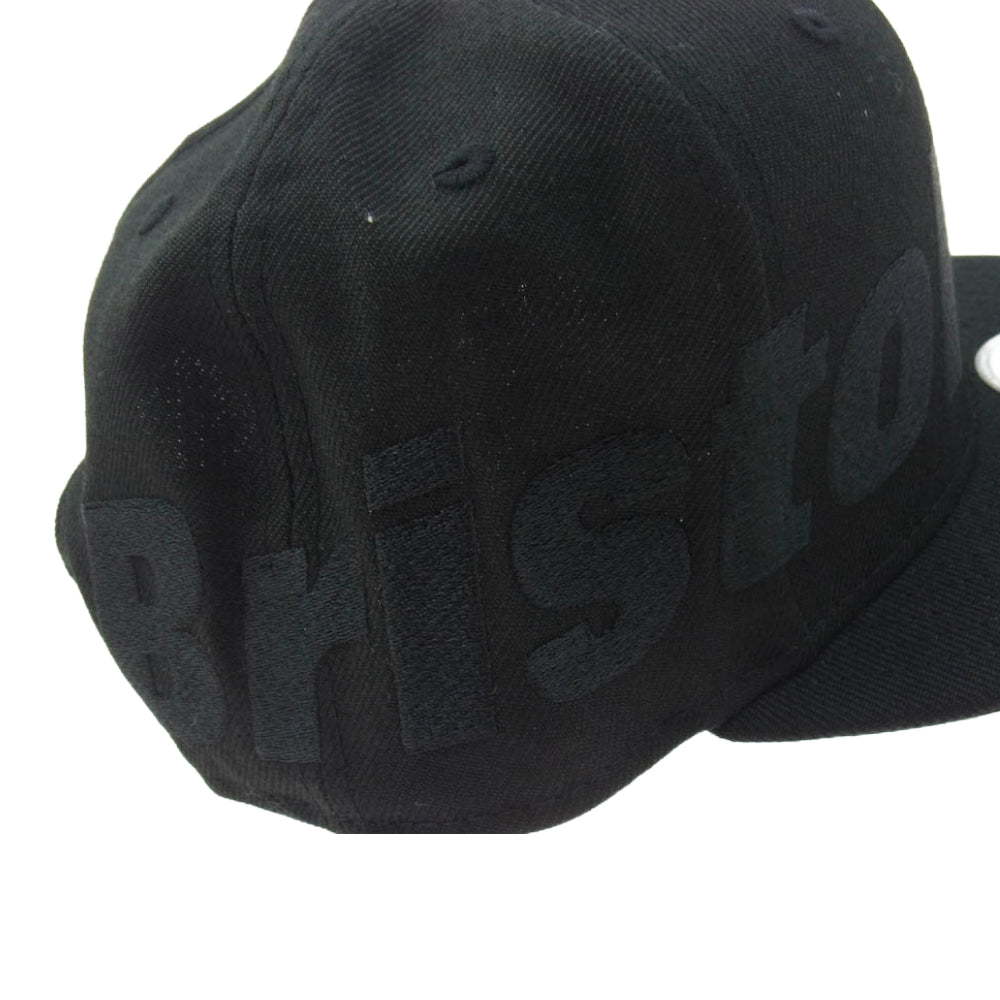 F.C.R.B. エフシーアールビー 23AW FCRB-232092 × NEW ERA 9FIFTY SNAP BACK CAP ニューエラ スナップバック ロゴ キャップ 帽子 ブラック系【中古】